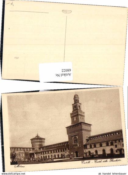 68022,Milano Milan Castello Rocchetta