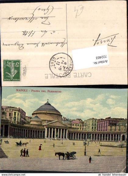 722403 Napoli Neapel Piazze del Plebiscito