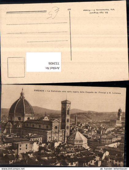 722406 Firenze La Cattedrale Firenze Florenz