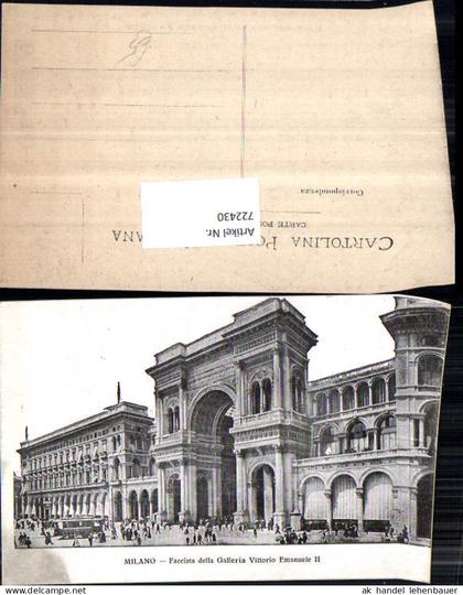 722430 Milano Galleria Vittorio Emanuele Milano Milano
