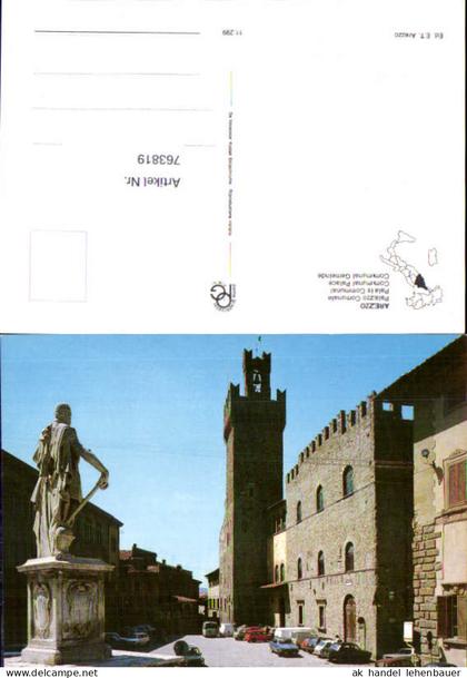 763819 Arezzo Palazzo Communale Provinz Arezzo Italy