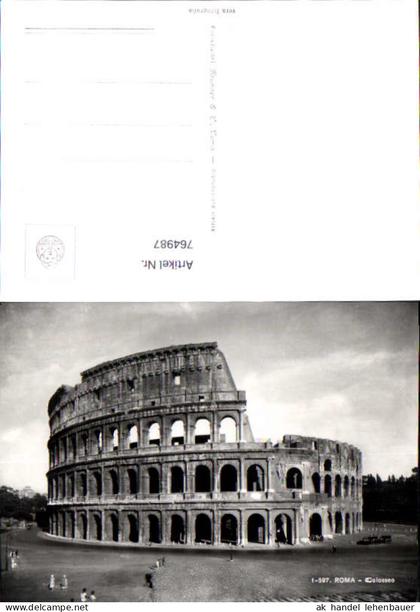 764987 Rom Colosseo Rom Italy