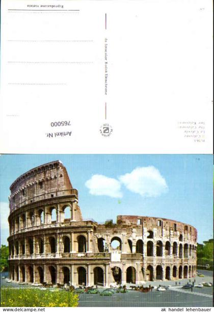 765000 Roma Kolosseum Rom Italy