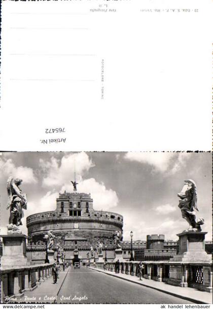 765472 Roma Ponte e Castel Sant'Angelo Rom Italy