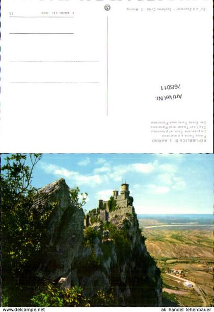 766011 San Marino, Prima Torre San Marino San Marino