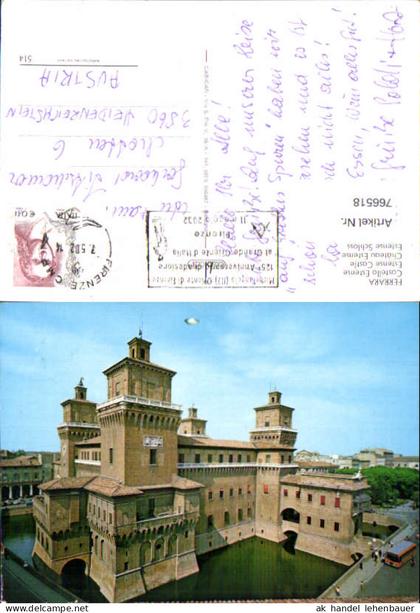 766518 Ferrara Castello Estense Provinz Ferrara Italy