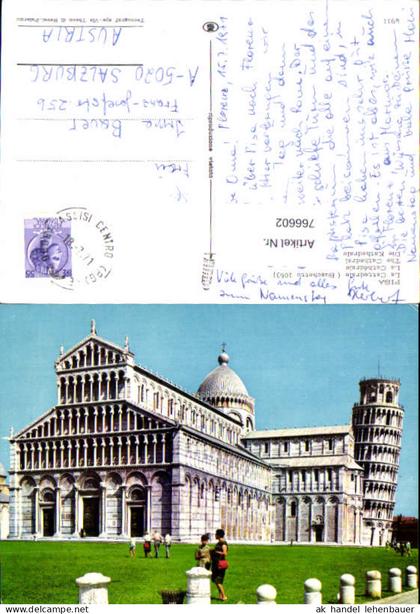 766602 Pisa La Cattedrale Provinz Pisa Italy