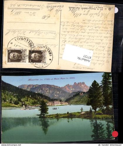 87727,Misurina Monte Piano Friuli-Venezia-Giulia