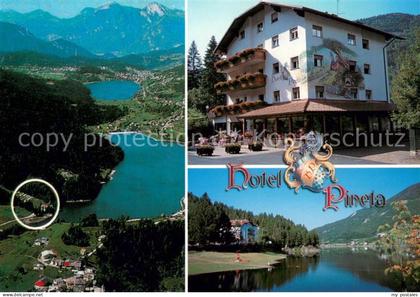 Altopiano di Pine Hotel Pineta Lago delle Piazze Alpi veduta aerea