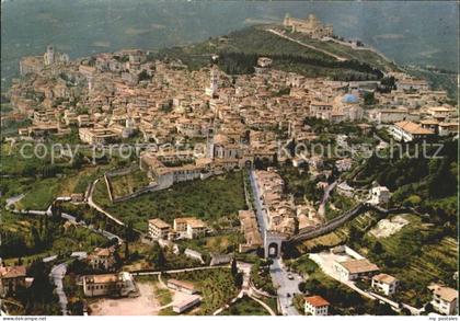 Assisi Umbria Fliegeraufnahme