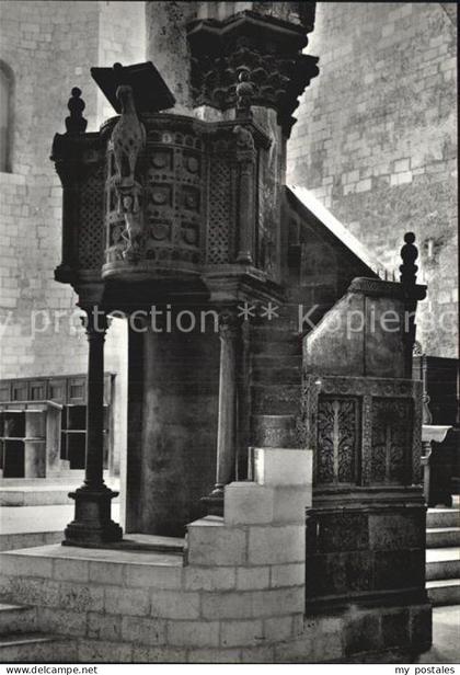 Bitonto Cattedrale Kanzel