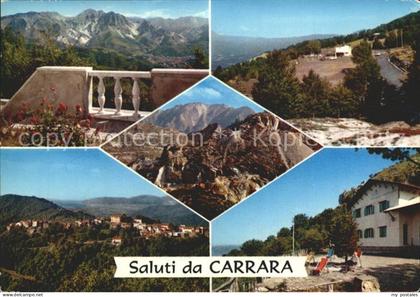 Carrara Teilansichten Berge