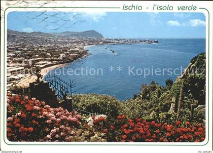 Ischia isola verde spiaggia di S. Francesco dal Giardino Esotico