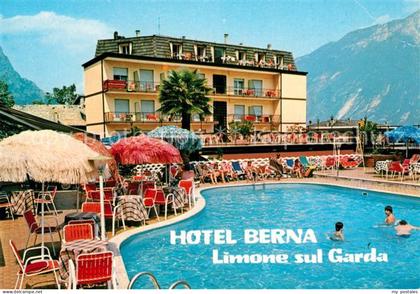 Limone sul Garda Hotel Berna Swimming Pool