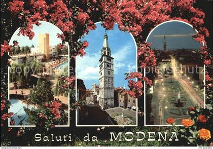 Modena Emilia-Romagna Piscina Comunale Torre Ghirlandia Largo Garibaldi