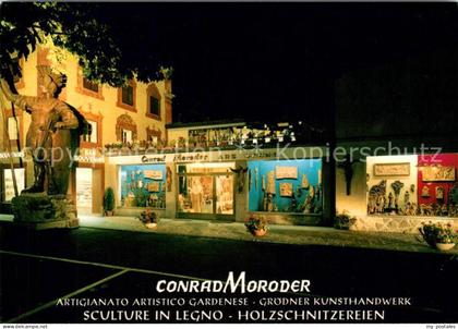 Ortisei St Ulrich Conrad Moroder Artigianato Artistico Gardenese Groedner Kunsth