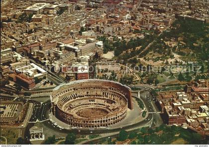 Roma Rom Fliegeraufnahme Kolosseum