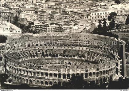 Roma Rom Kolosseum Fliegeraufnahme