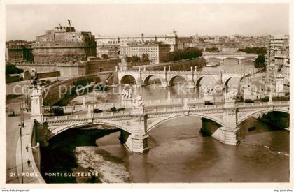 Roma Rom Ponti sul Tevere