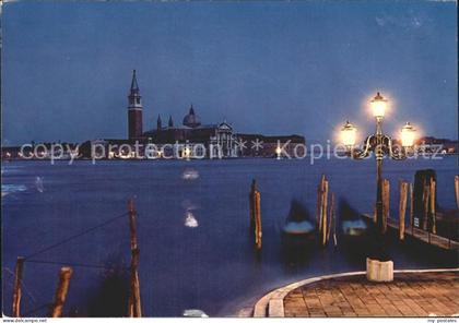 Venezia Venedig Bacino San Marco Isola di San Giorgio notturno