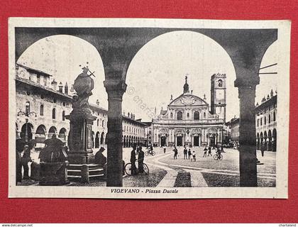 Cartolina - Vigevano - Piazza Ducale - 1932 ca.