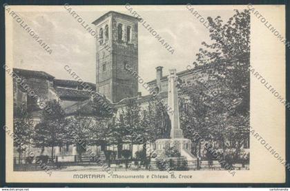 Pavia Mortara cartolina EE4287