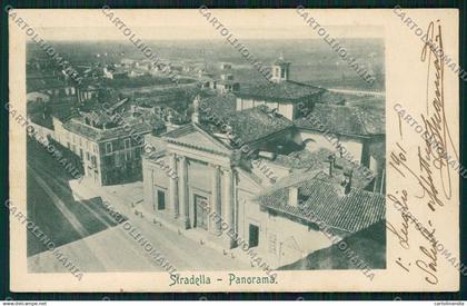 Pavia Stradella cartolina QK4891
