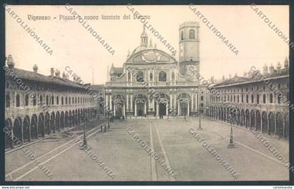 Pavia Vigevano cartolina LQ5225