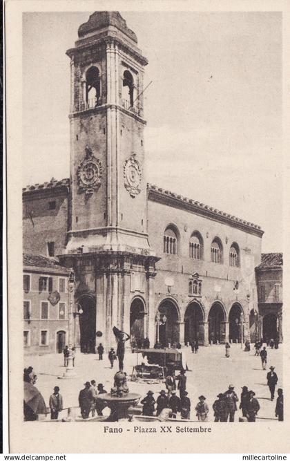 #FANO: PIAZZA XX SETTEMBRE