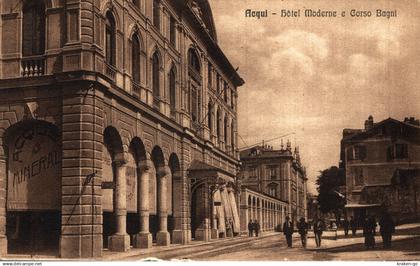 ACQUI TERME, Alessandria - Hotel MODERNE e Corso Bagni - NV - #021 - Vedi Margine Inferiore!