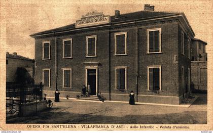 VILLAFRANCA d'ASTI - Asilo Infantile - Opera Pia Sant'Elena - VG - #008