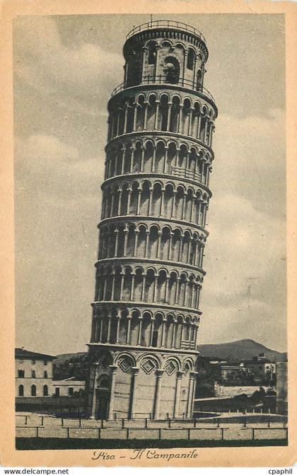 CPA Pisa Il Campanile
