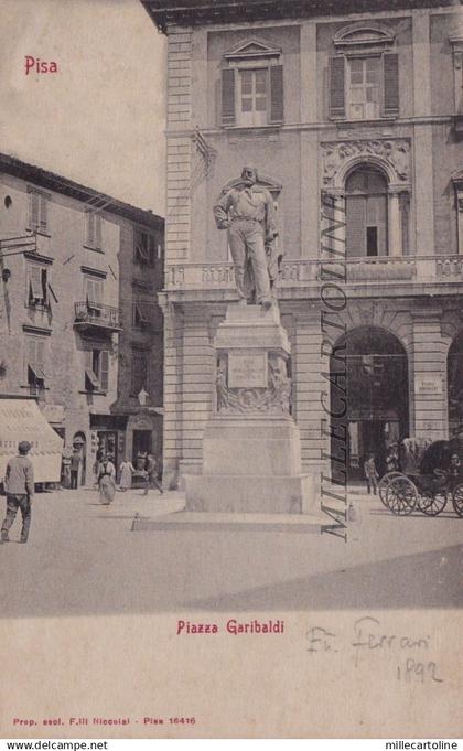 PISA: Piazza Garibaldi