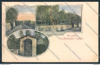 Pistoia Montecatini cartolina MV0205