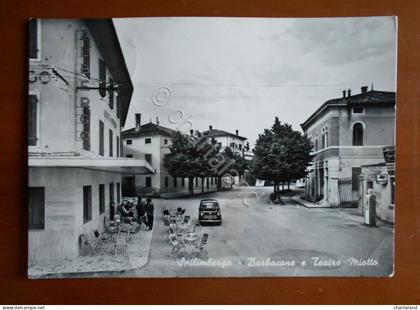 Cartolina Spilimbergo (Friuli Venezia Giulia) - Barbacane e Teatro Miotto - 1957