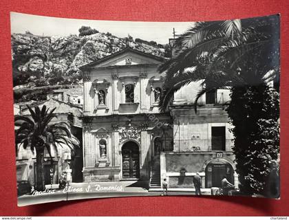 Cartolina - Modica ( Ragusa ) - Chiesa S. Domenico - 1960 ca.
