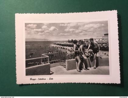 Cartolina Reggio Calabria - Lido - 1951