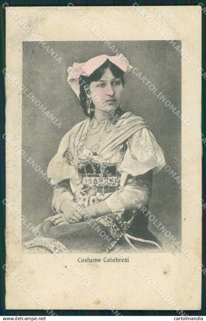 Reggio Calabria Costumi cartolina KV3710