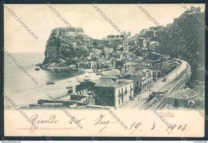 Reggio Calabria Scilla cartolina MV8799