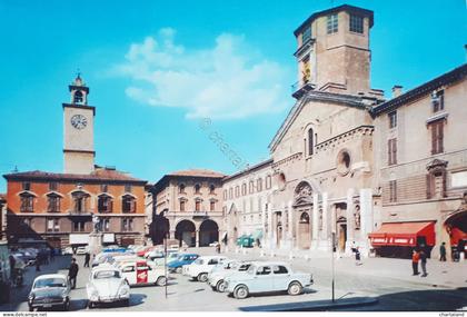 Cartolina - Reggio Emilia - Duomo e Torre Orologio - 1969