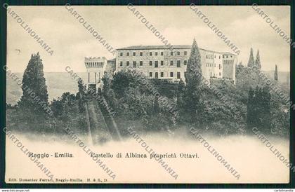 Reggio Emilia Albinea cartolina QK0300