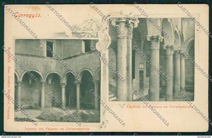 Reggio Emilia Correggio cartolina QK0296