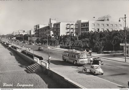 RIMINI - Lungomare 1959