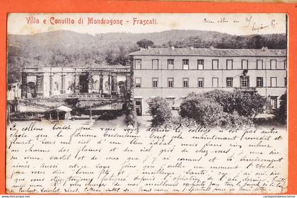 44085 ◉ Peu Commun ◉ FRASCATI  Roma ◉ Villa e Convitto di MONDRAGONE ◉ 1905s à Joseph PANTEL Kasteel Gemert Brabant