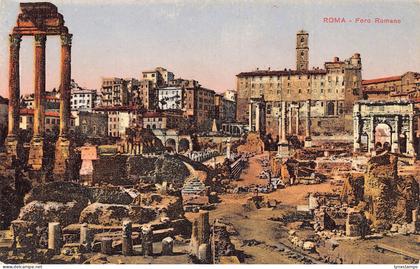 A650 Italy Rome Roma Roman Forum Foro Romano postcard