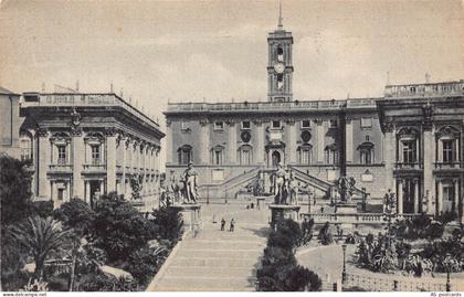 B657 Italy Roma Rome Campidoglio vintage postcard
