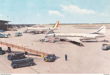 Cartolina Fiumicino - Aeroporto Intercontinentale di Roma Leonardo da Vinci 1968
