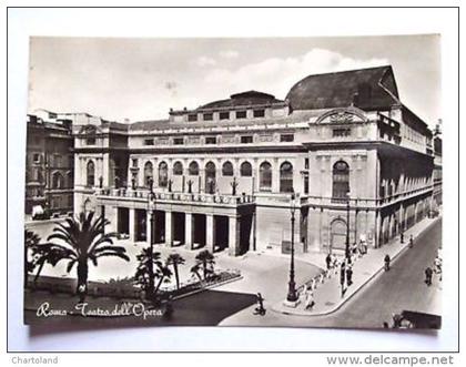 Cartolina Roma - Teatro dell' Opera 1960