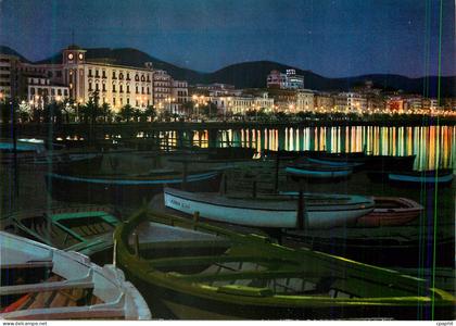 CPM Salerno La Nuit Promenade