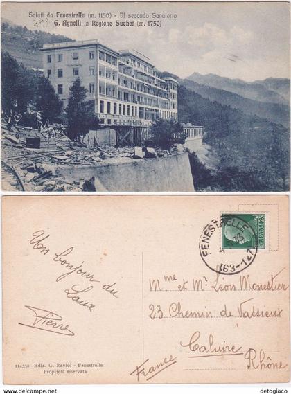 FENESTRELLE - TORINO - IL SECONDO SANATORIO -8374-